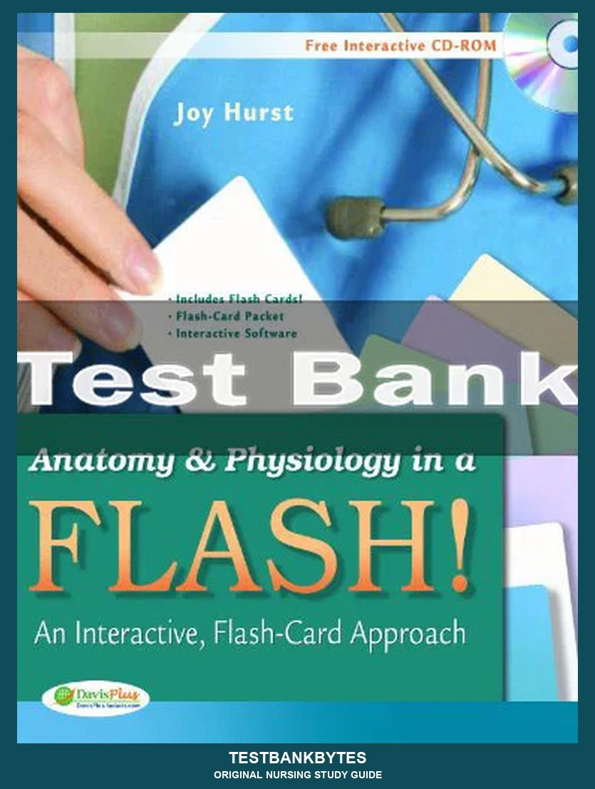 Anatomy & Physiology in a Flash! An Interactive Flash-Card Approach Test Bank