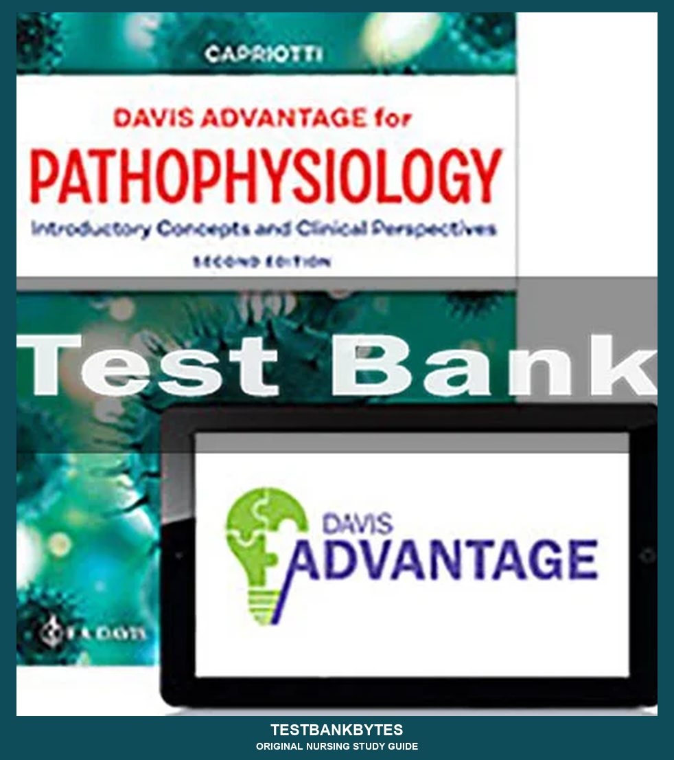 Pathophysiology Introductory Concepts And Clinical Perspectives 2nd Edition Test Bank